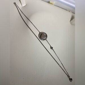 Vintage Sterling Silver Heart Bracelet